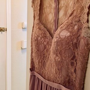 Full length gown-bridesmaid dress, formal, prom